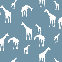 Giraffe Silhouette in Marine