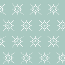 Snowflake Stitch in Aspen