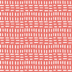 Stitched in Living Coral