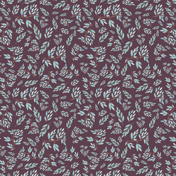 Forest Floor in Eggplant