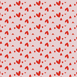 Hearts Aflutter in Pink