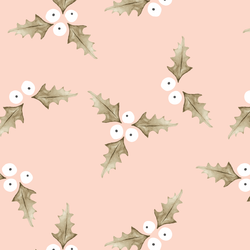 Large Holly Berry in Taffy Pink