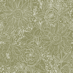 Paperie in Dark Sage