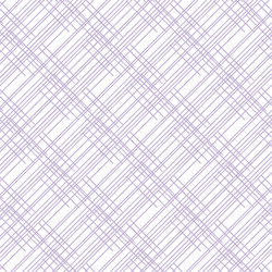 Thatched in Lilac on White