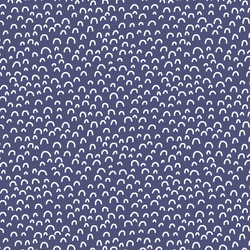 Doodle in Indigo