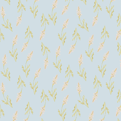Wheat in Light Blue