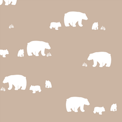 Wandering Bears in Sand