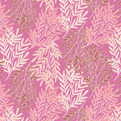 River Leaves in Fuschia