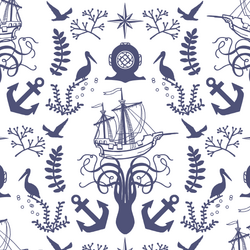 The Deep in Indigo