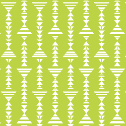 Little Tribal Stripe in Lime
