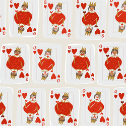 A Queens Hand in Hearts