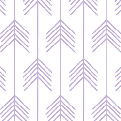 Vanes in Lilac on White