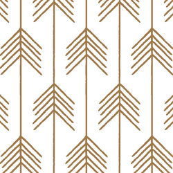 Vanes in Ochre on White
