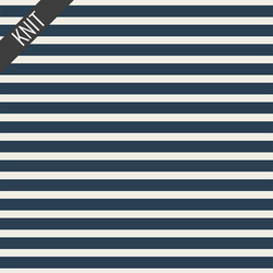 Striped Alike Knit in Blue