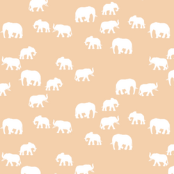 Elephant Silhouette in Nectar