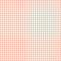 Gingham in Light Peach