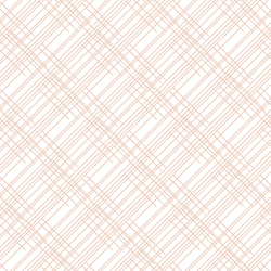 Thatched in Shell on White