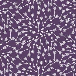 Arrows in Aubergine