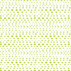 Little Skipping Stones in Lime on White