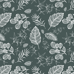 Foliage in Grey Green