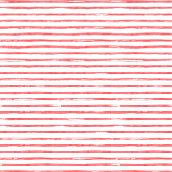 Small Watercolor Stripes in Peppermint