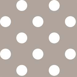 Jumbo Dot in Taupe