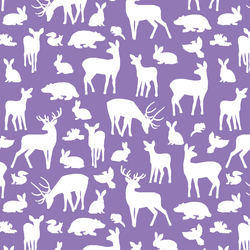 Forest Friends in Amethyst