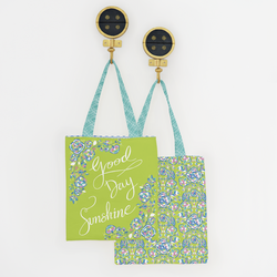 Everyday Tote Panel in Neon