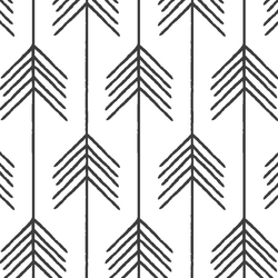 Vanes in Onyx on White
