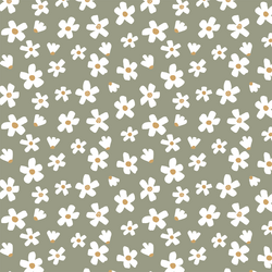 Large Daisy Garden in Meadow Green