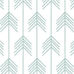 Vanes in Aspen on White