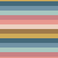 Look Lively Stripe in Redwood