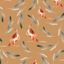 Big Kangaroos in Yellow Ochre