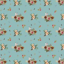 Small Fall Floral in Pool