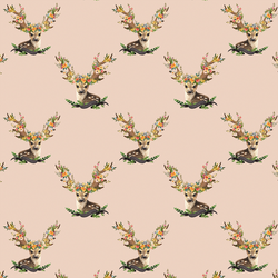 Small Meadow Deer in Shell