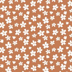 Large Daisy Garden in Copper Marigold
