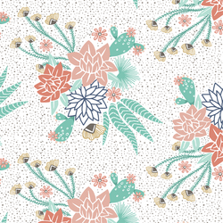 Mojave Blooms in White