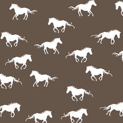 Horse Silhouette in Timber
