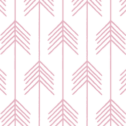 Vanes in Carnation on White