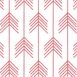 Vanes in Dahlia on White