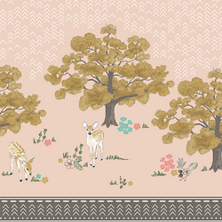 Woodland Border in Shell