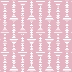 Little Tribal Stripe in Carnation