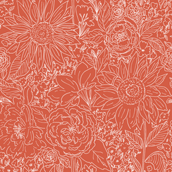 Paperie in Coral Red