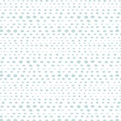 Little Skipping Stones in Glacier Blue on White
