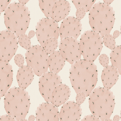 Big Cactus in Pink Sand