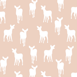 Fawn Silhouette in Shell