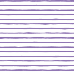 Artisan Stripe in Amethyst on White