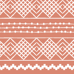 Etched Stripe in Desert Rose