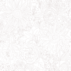 Paperie in Dusk Purple on White