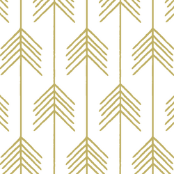 Vanes in Brass on White
